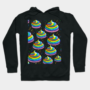 Rainbow Poo Party - Magical Unicorn Hoodie